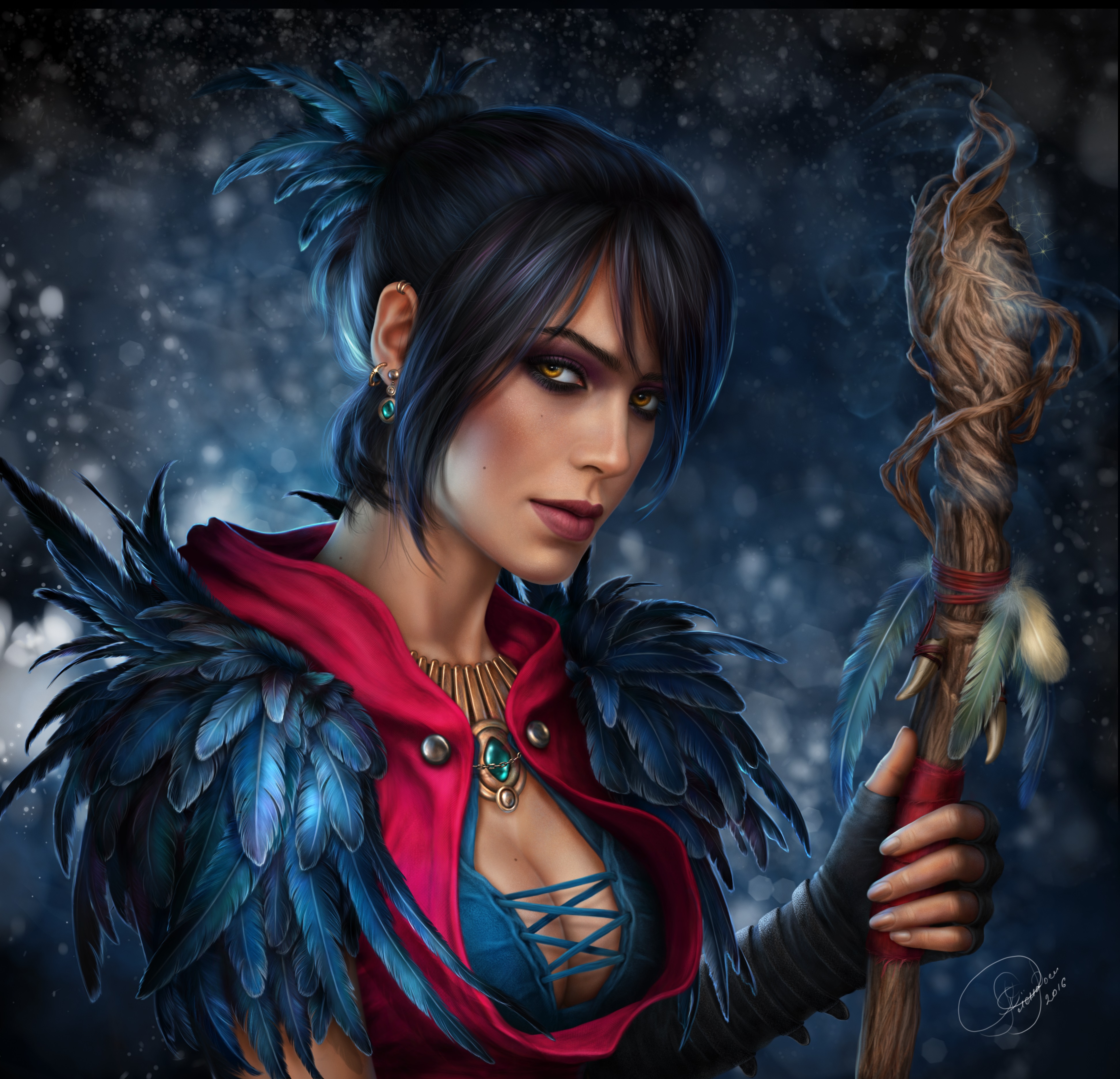 Fantasy Warrior by Alena Ekaterinburg