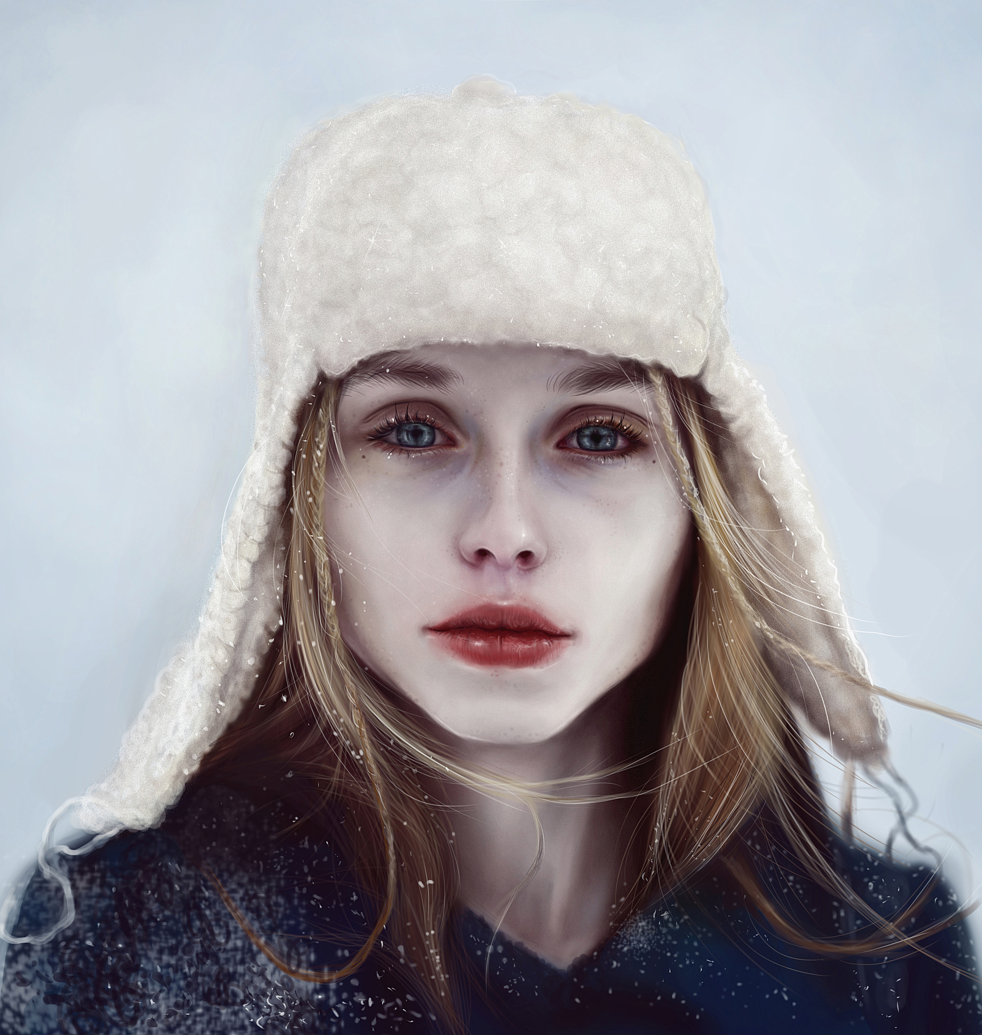 Girl in Winter