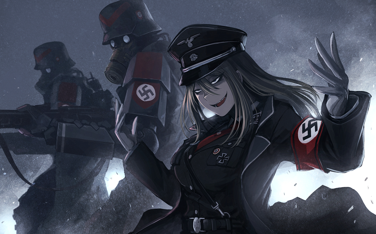 Hetza hellshock Nazi аниме