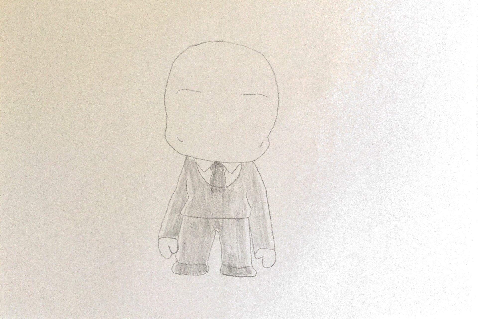 Slenderman Chibi by Manolito