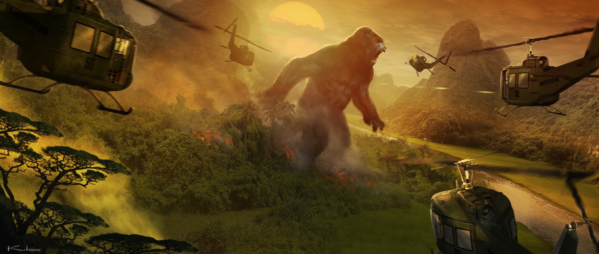 Download Movie Kong: Skull Island Art