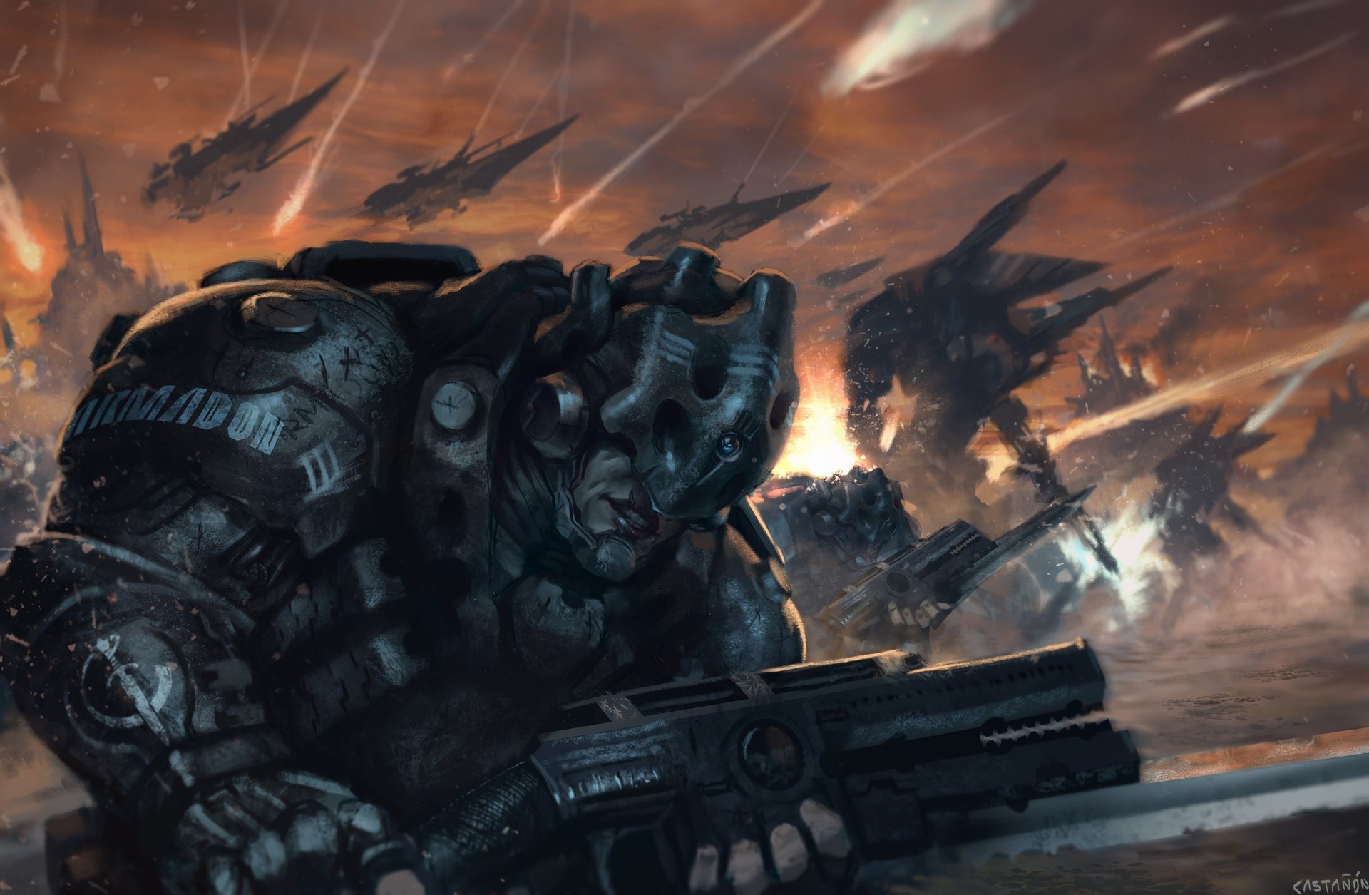 Download Sci Fi Warrior Art