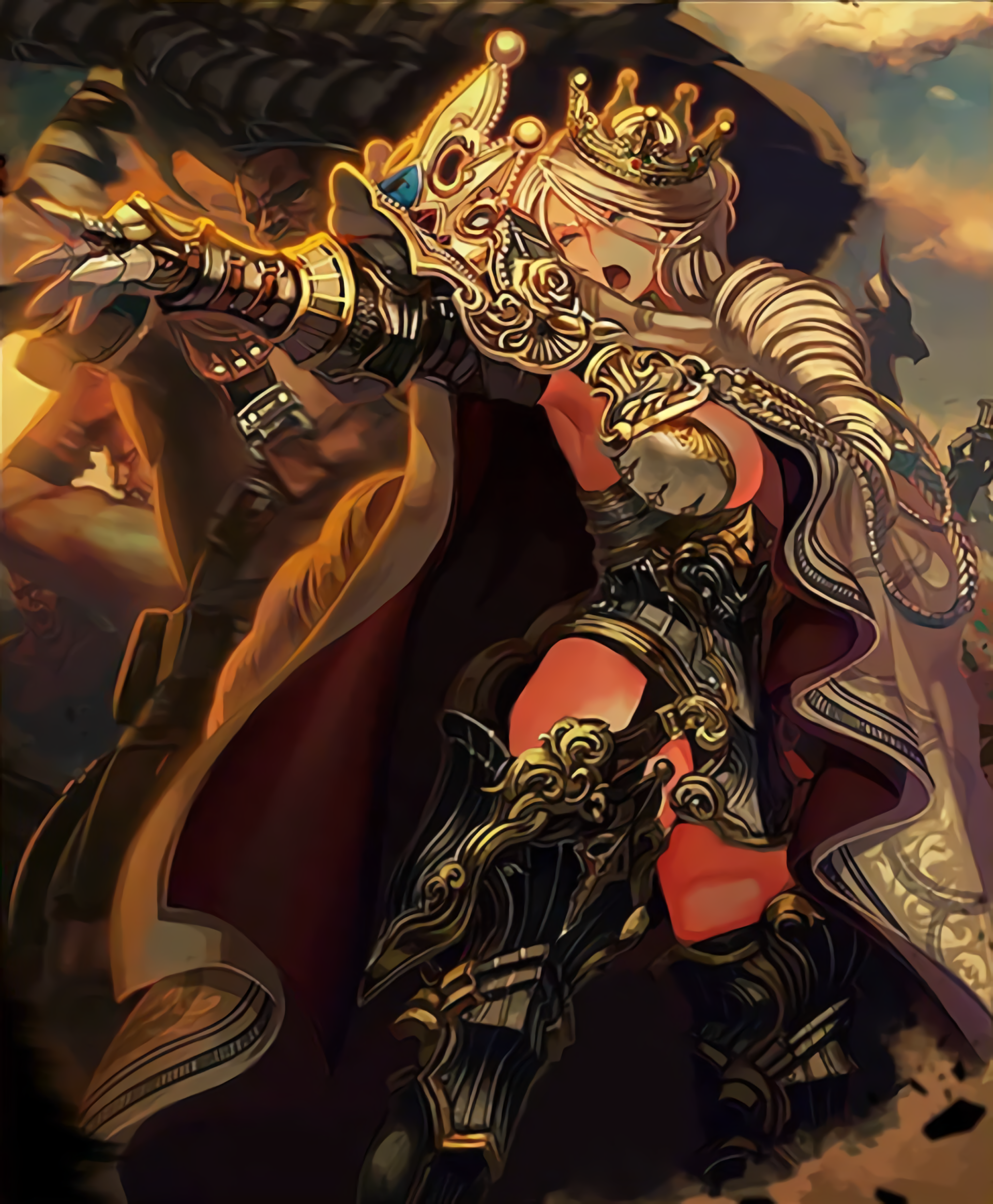 Download Rage Of Bahamut Video Game Art