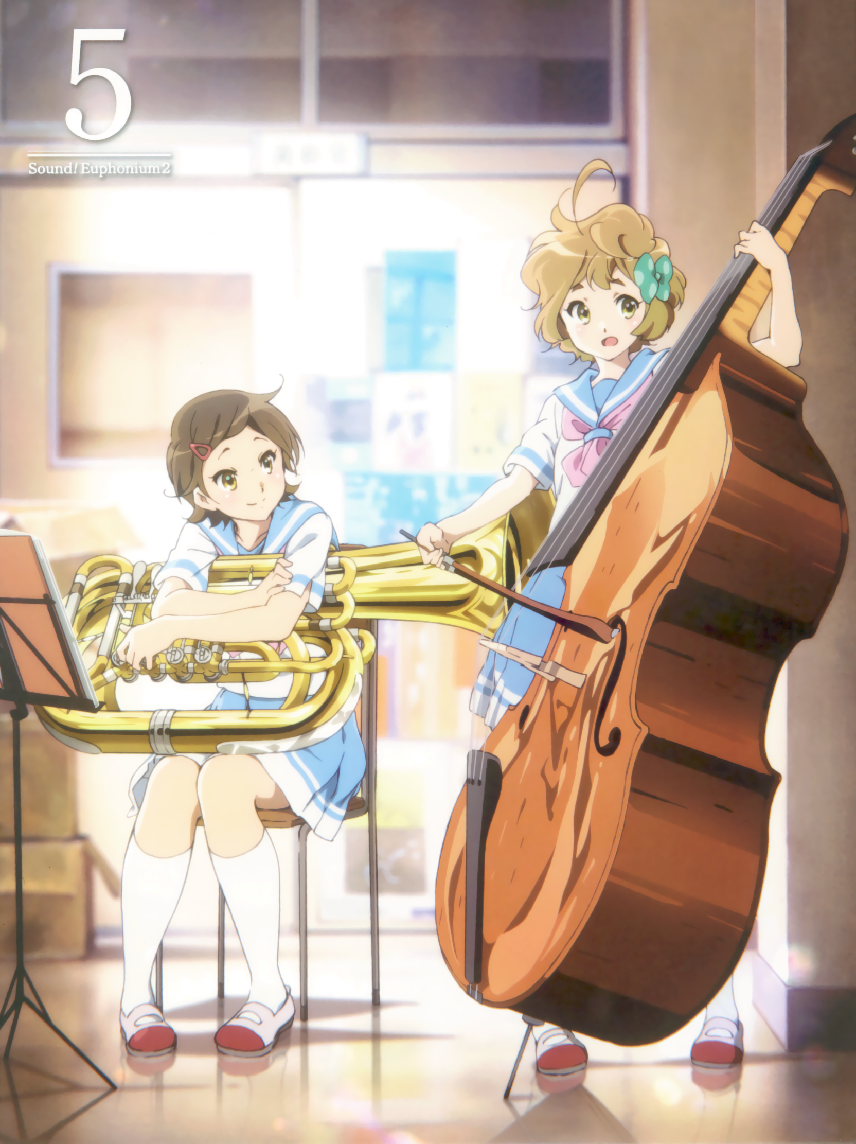 Download Hazuki Katou Sapphire Kawashima Anime Sound! Euphonium Art