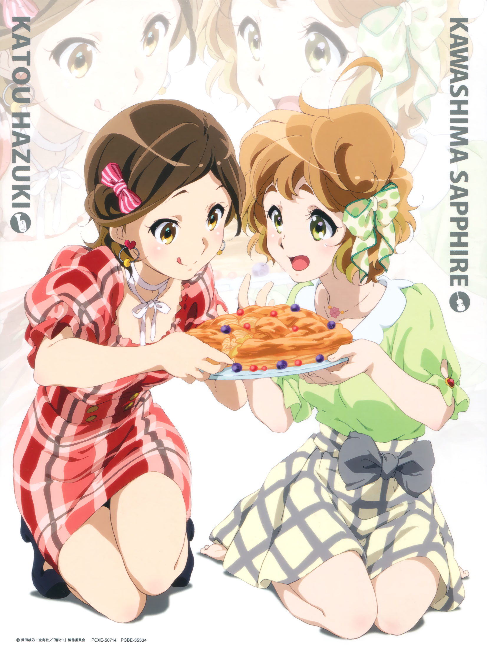 Download Sapphire Kawashima Hazuki Katou Anime Sound! Euphonium Art