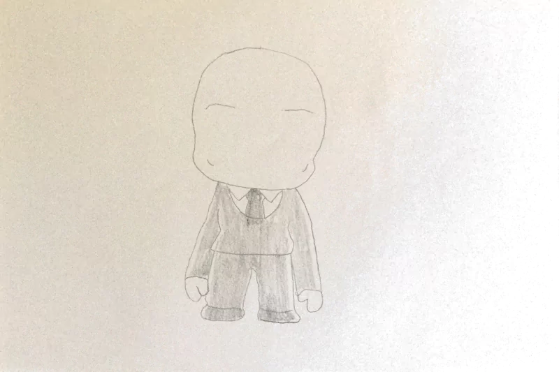  Slenderman Chibi