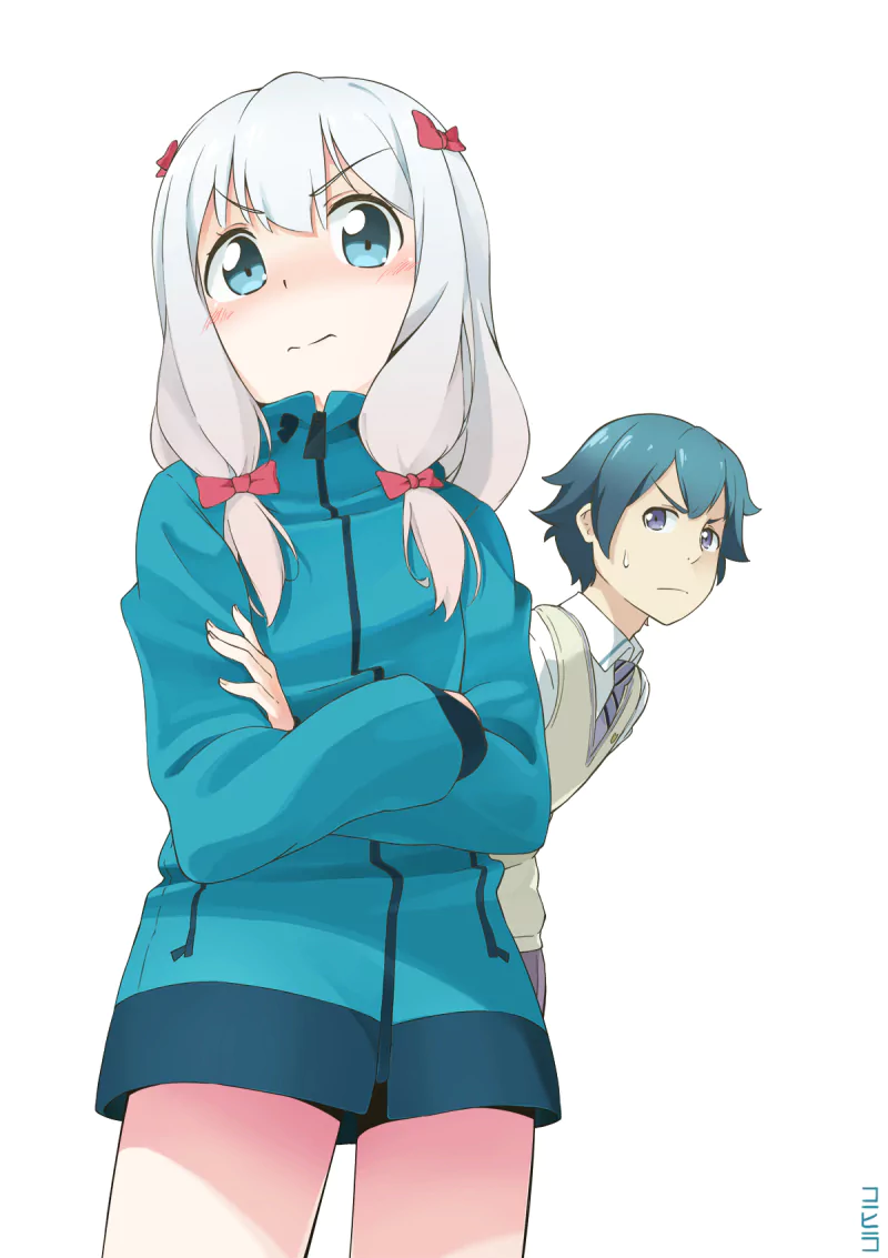 Masamune Izumi Sagiri Izumi Anime EroManga-Sensei Image