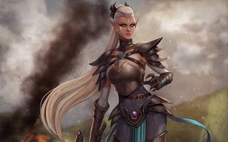 fantasy woman warrior Image
