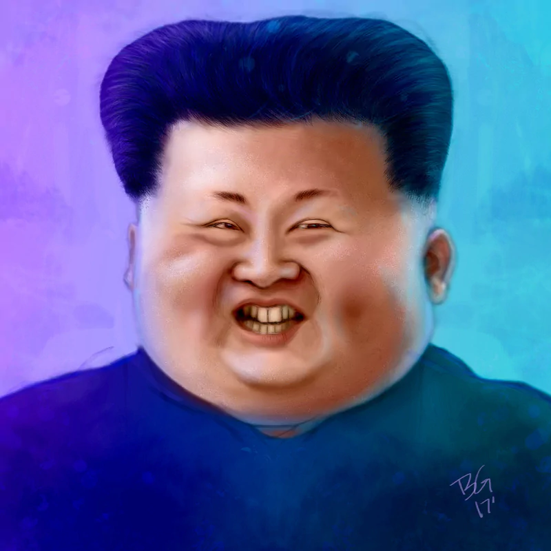 man Kim Jong-un Image