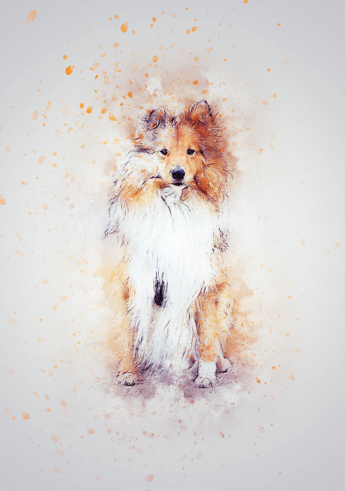 Shetland Sheepdog, also known as the Sheltie