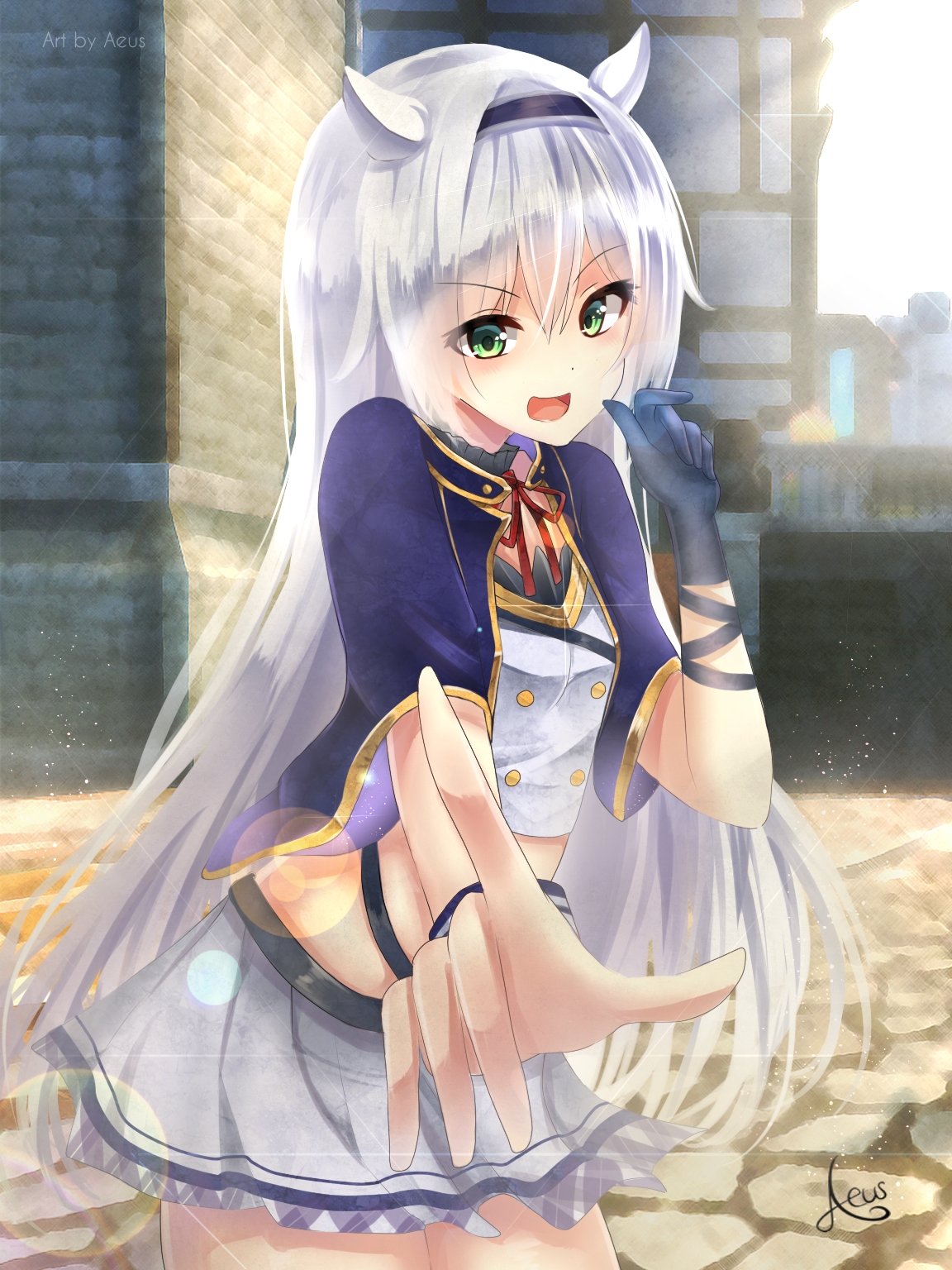 sistine fibel (rokudenashi majutsu koushi to akashic record) drawn by  mishima_kurone