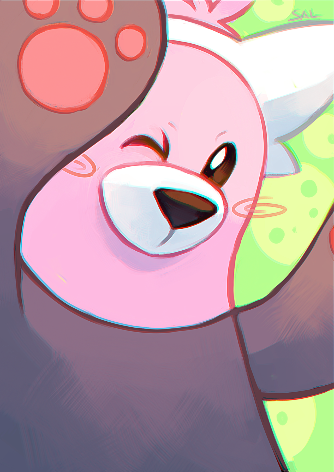 Download Pokemon Bewear (Pokémon) Video Game Pokémon: Sun And Moon Cute Bear Art