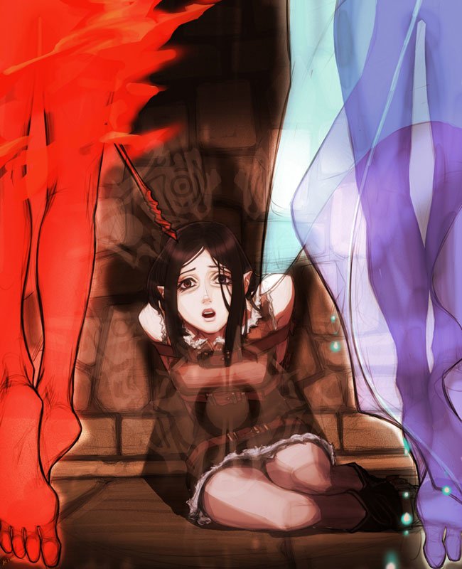 Download Salamander (Drakengard) Undine (Drakengard) Arioch (Drakengard) Video Game Drakengard Art