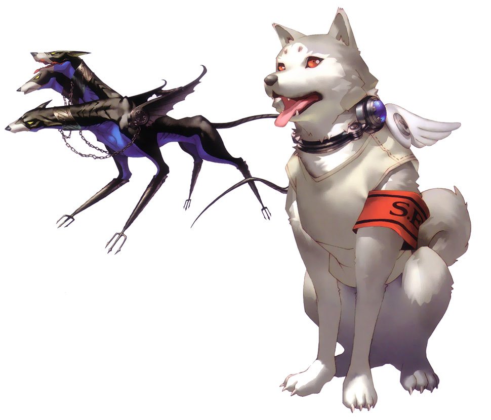 Download Cerberus (Persona) Koromaru (Persona) Video Game Persona 3 Art