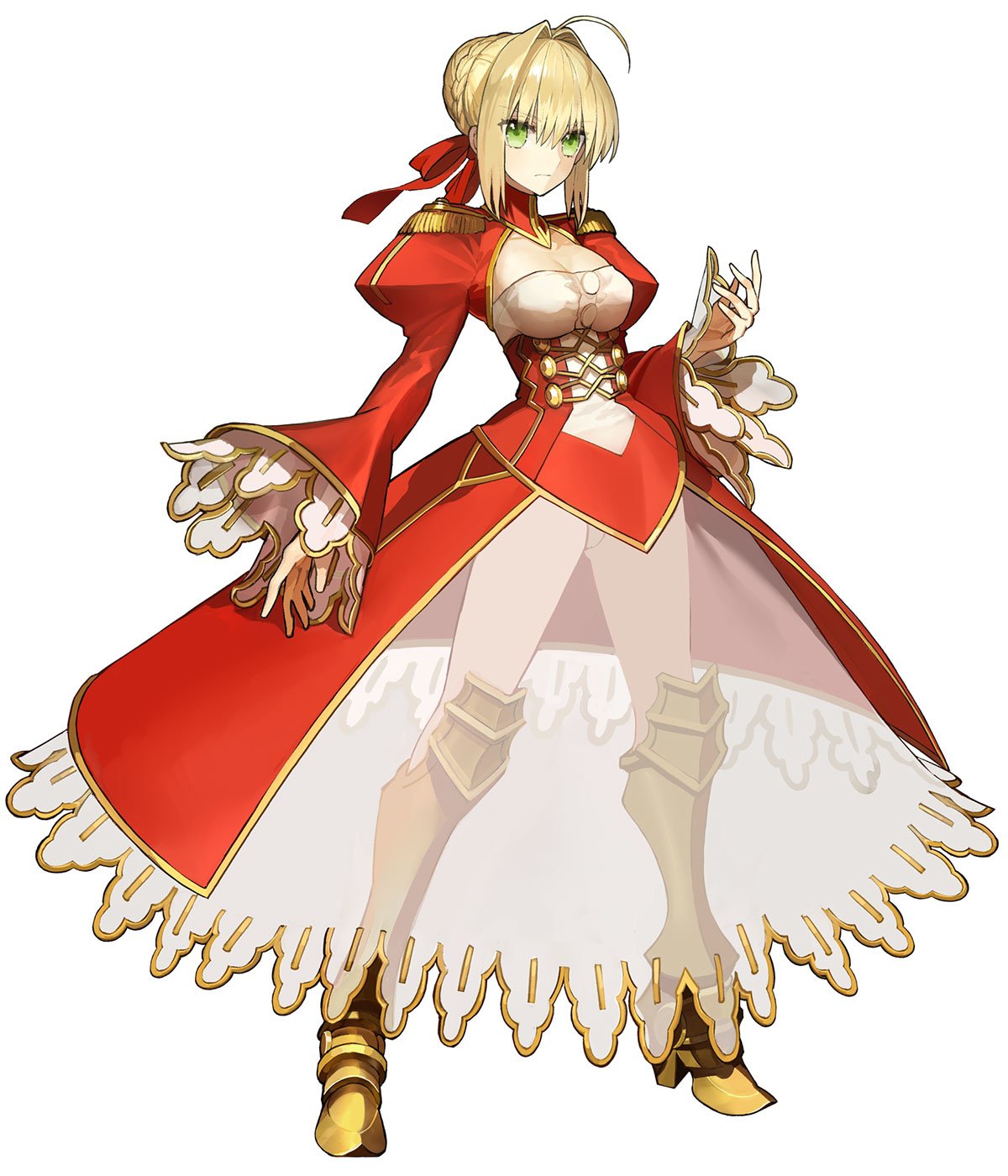 Download Red Saber Video Game Fate/Extella: The Umbral Star Art