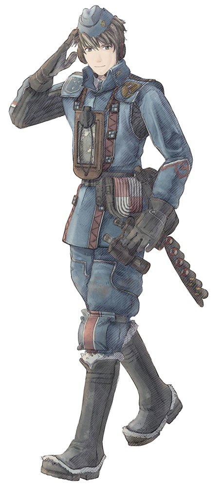 Download Welkin Gunther Video Game Valkyria Chronicles Art