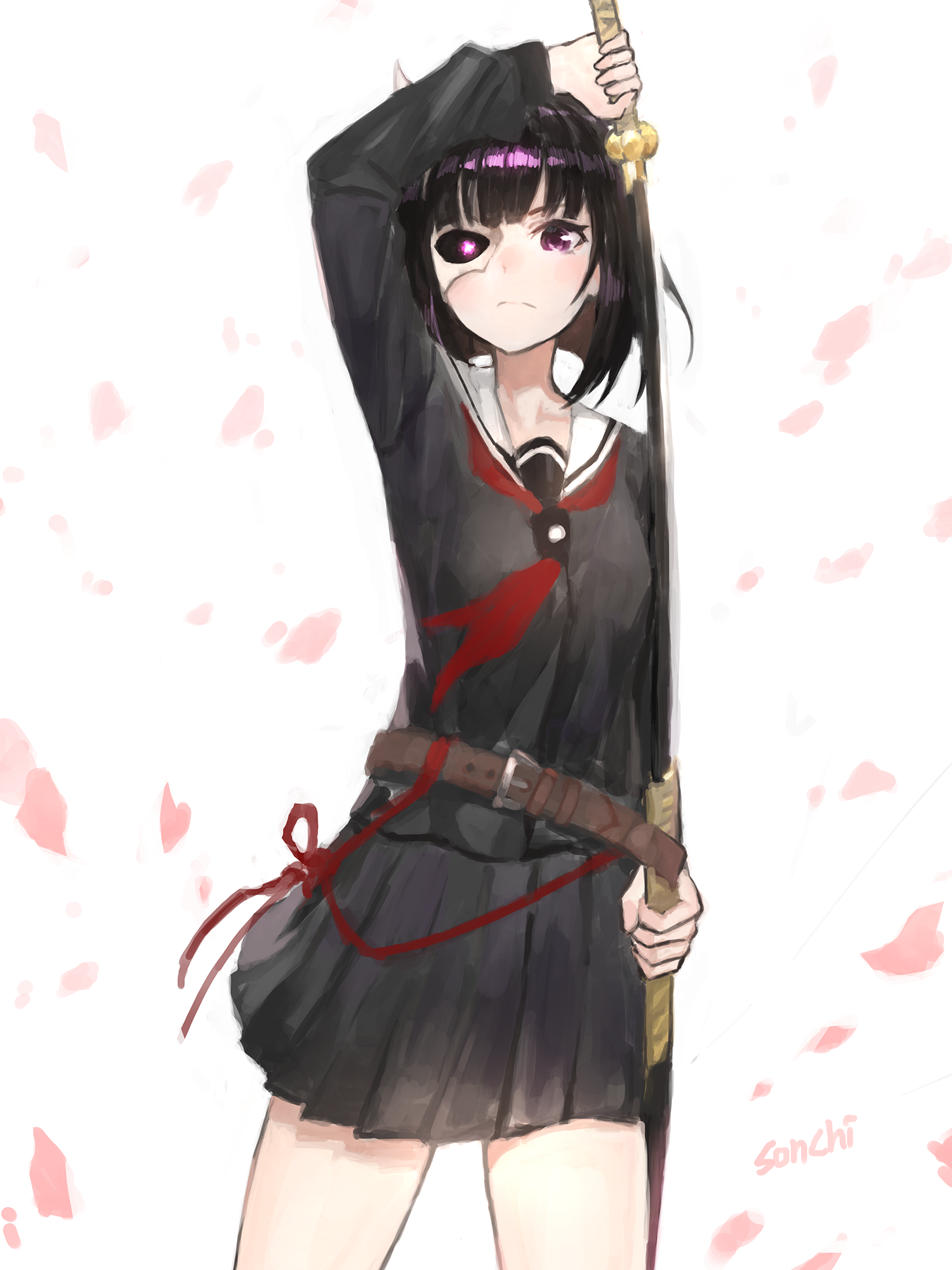 Download Rin Onigawara Anime Armed Girl's Machiavellism Art