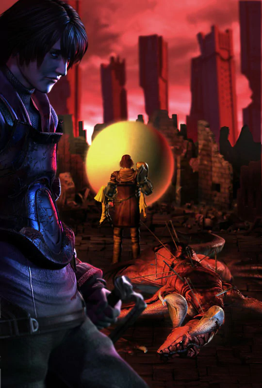 Inuart (Drakengard) Furiae (Drakengard) Caim (Drakengard) video game drakengard Image