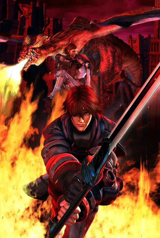 Inuart (Drakengard) Furiae (Drakengard) Caim (Drakengard) video game drakengard Image