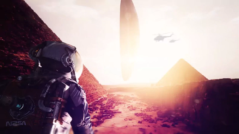 Sci Fi astronaut Image