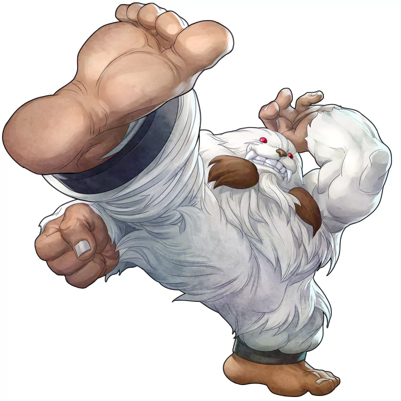 Sasquatch (Darkstalkers) video game Darkstalkers Resurrection Image
