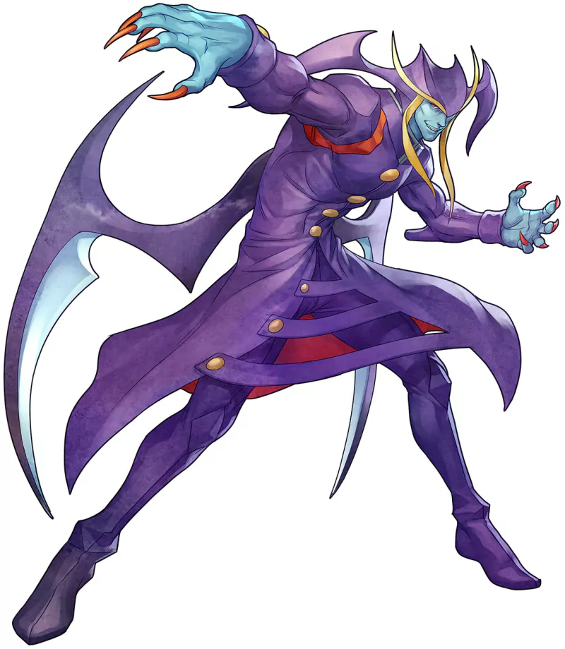 Jedah Dohma video game Darkstalkers Resurrection Image