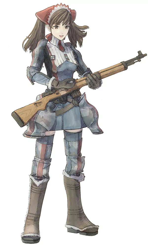 Alicia Melchiott video game Valkyria Chronicles Image
