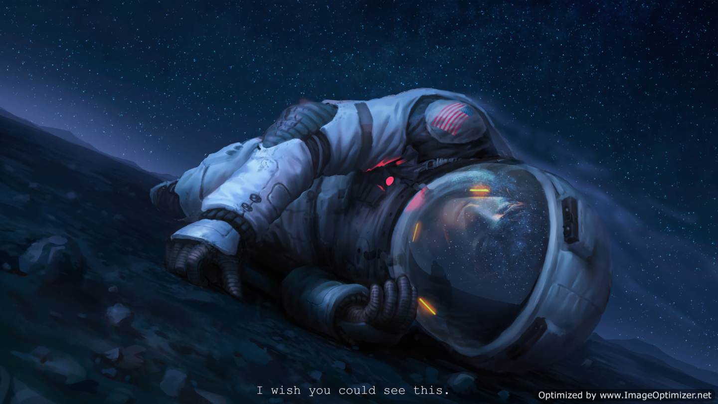 Sci Fi Astronaut Art