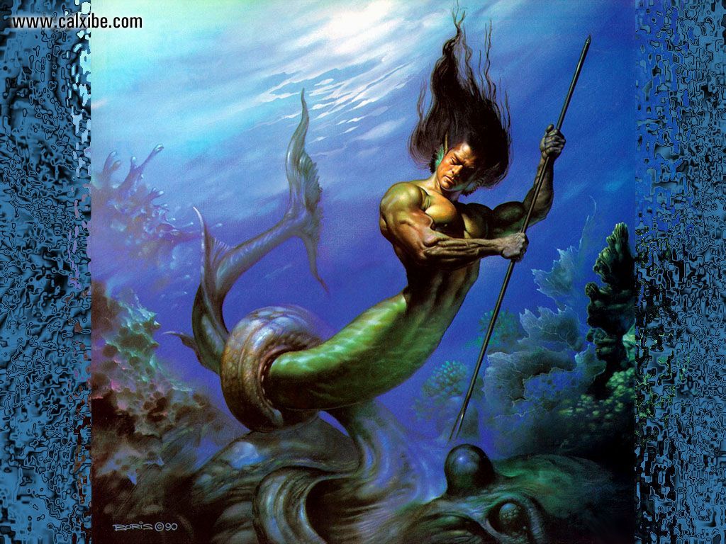 Fantasy Mermaid Art by Boris Vallejo