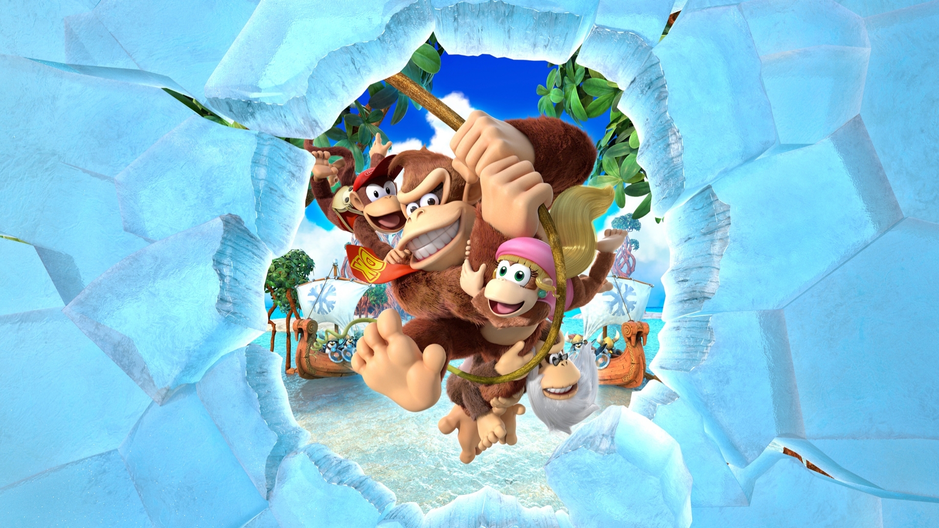 Donkey Kong Country Tropical Freeze Wallpaper