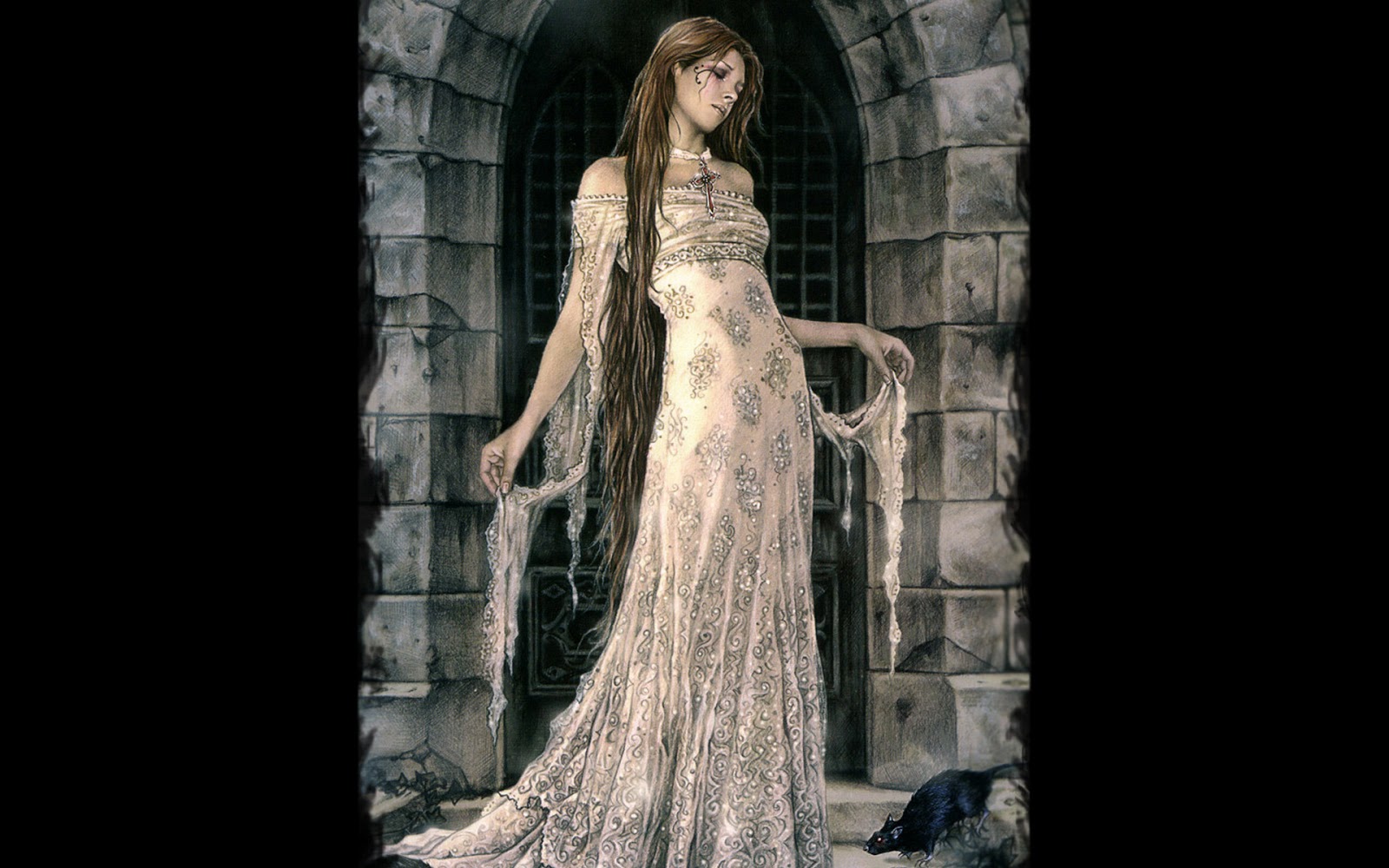 Gothic Fantasy Girl by Victoria Francés
