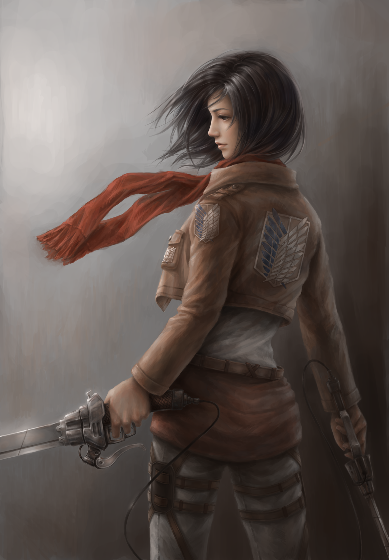 Download Mikasa Ackerman Anime Attack On Titan Art