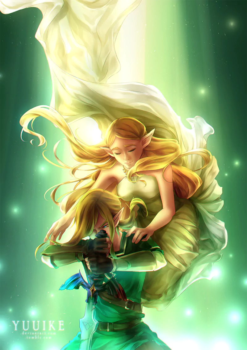 Princess Zelda Link video game The Legend of Zelda: Breath of the Wild Image