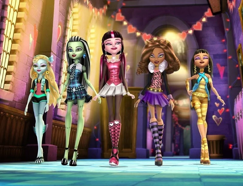 emo gothic fantasy Mattel doll TV Show Monster High Image