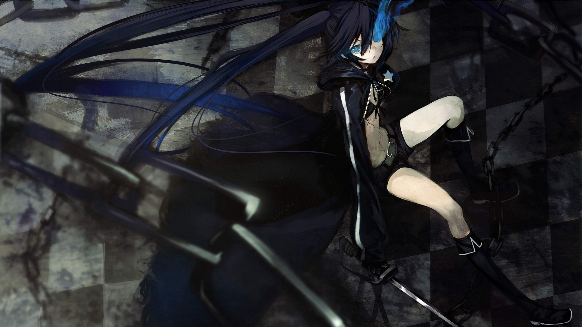 Black Rock Shooter Art