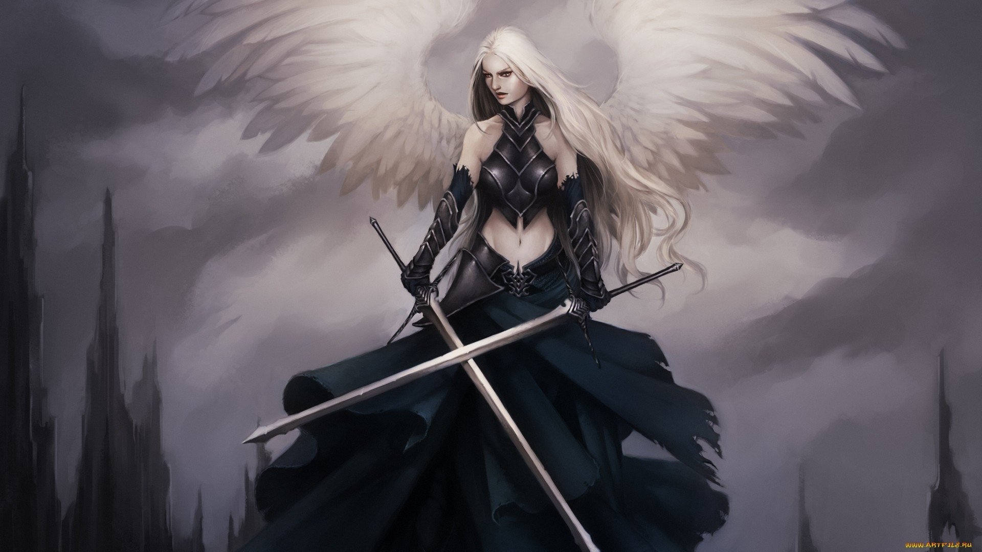 Download Fantasy Angel Warrior Art