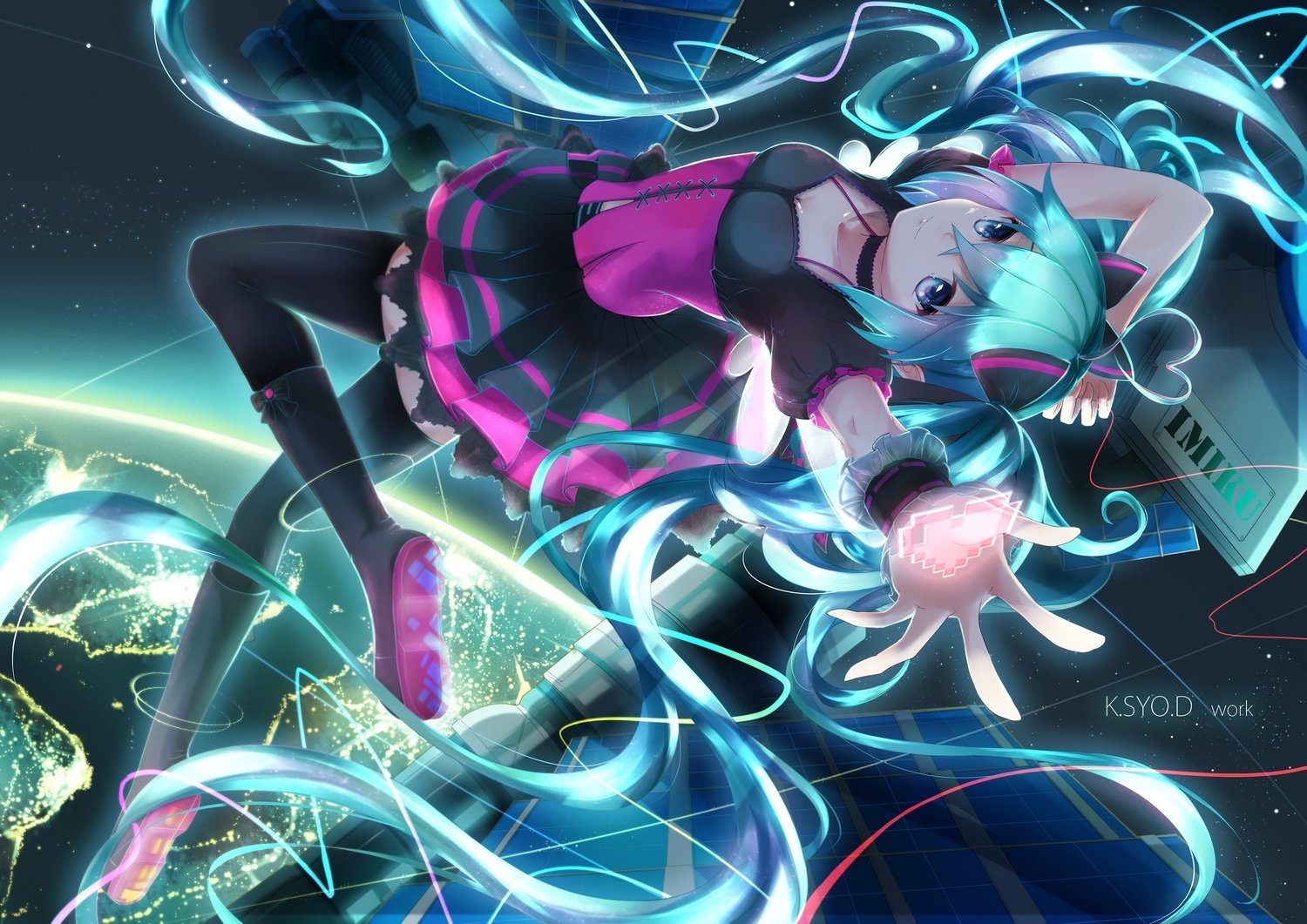 Download Hatsune Miku Anime Vocaloid Art