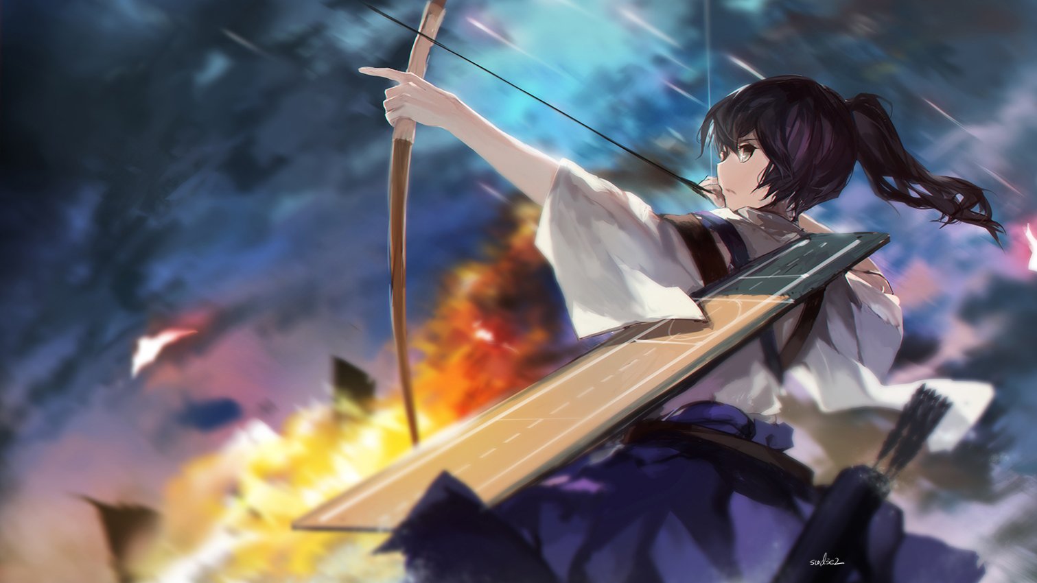Download Kaga (Kancolle) Anime Kantai Collection Art