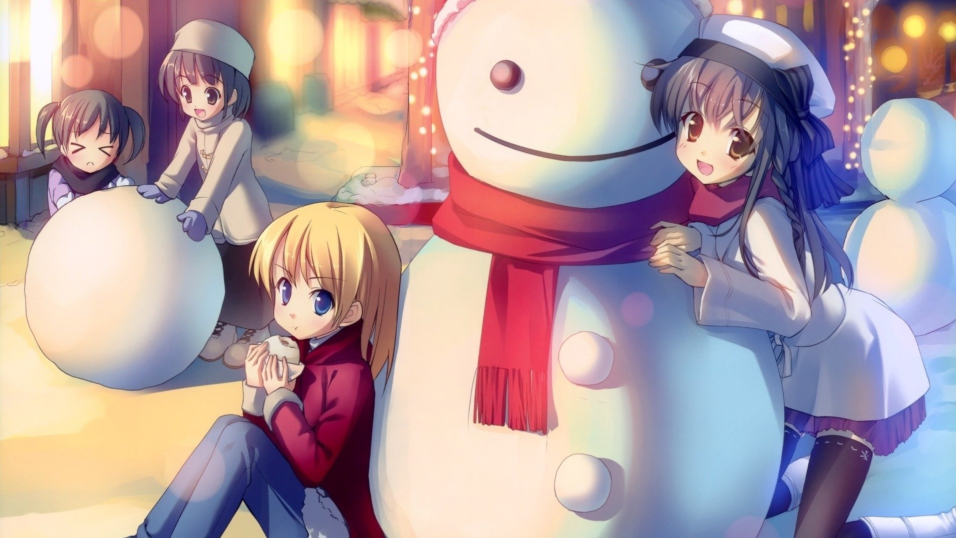 Download Anime Christmas Anime Christmas Art