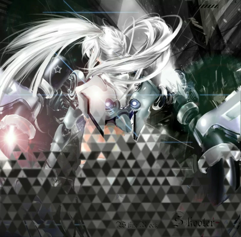 White Rock Shooter Anime Black Rock Shooter Image