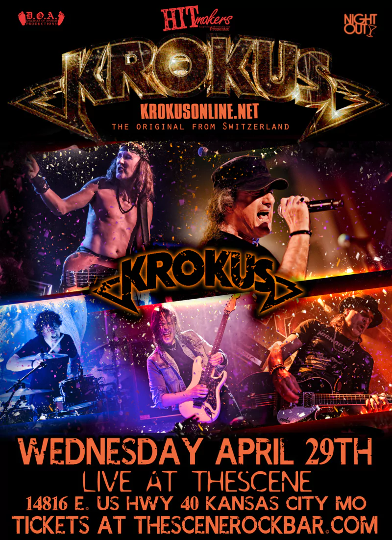 classic metal heavy metal music Krokus Image