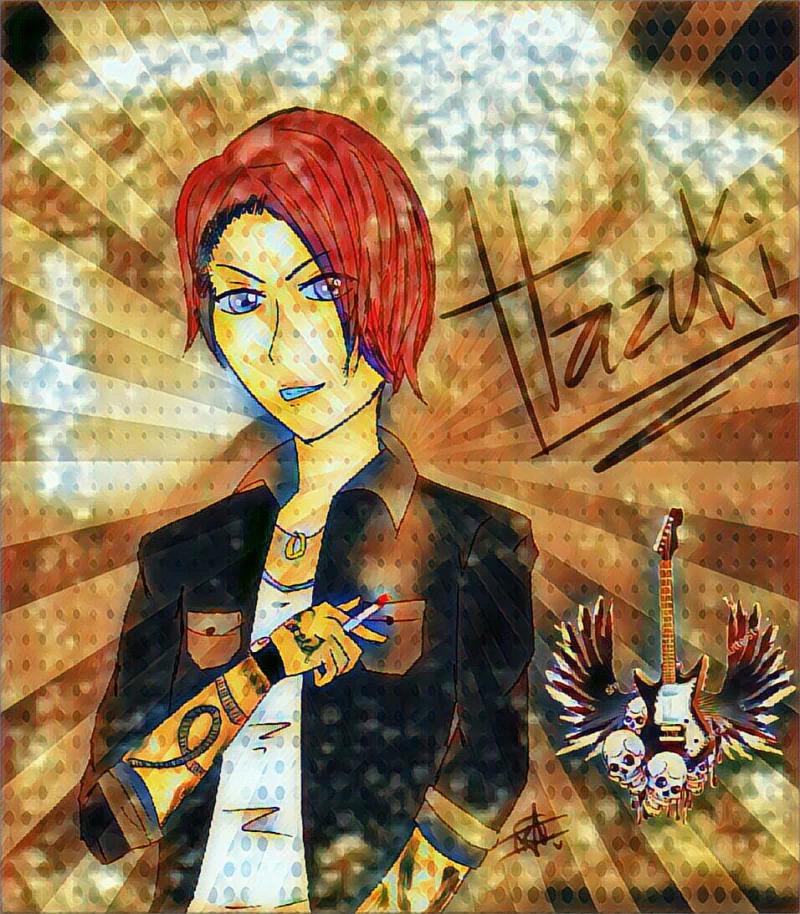 guitar punk Hazuki (lynch.) music lynch. Image