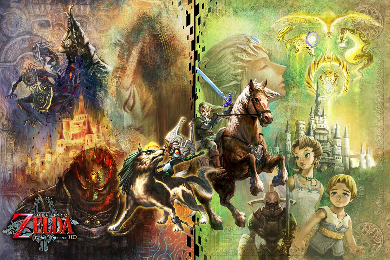 Video Game The Legend Of Zelda: Twilight Princess Art.