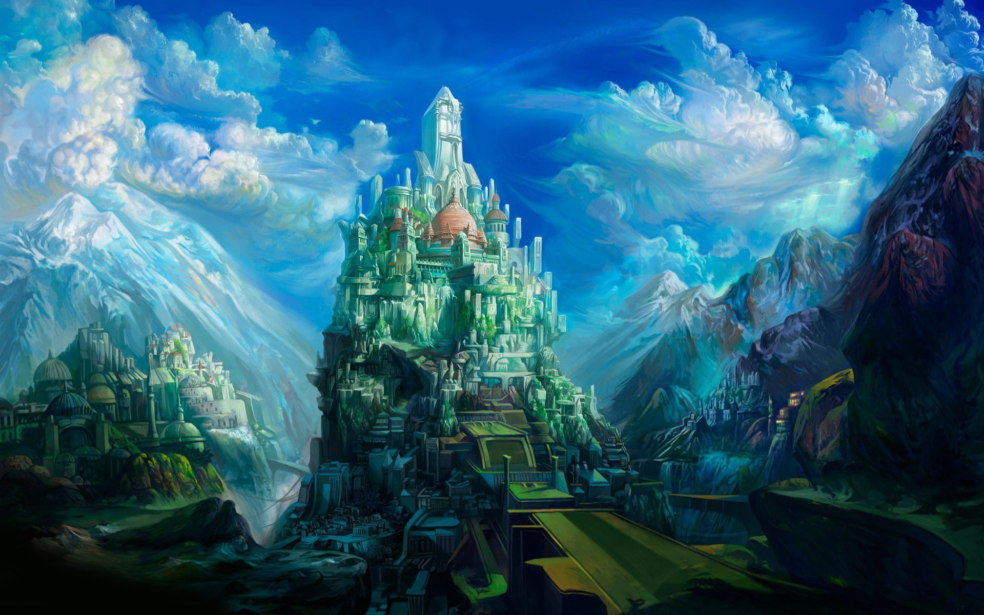 Fantasy Castle Art