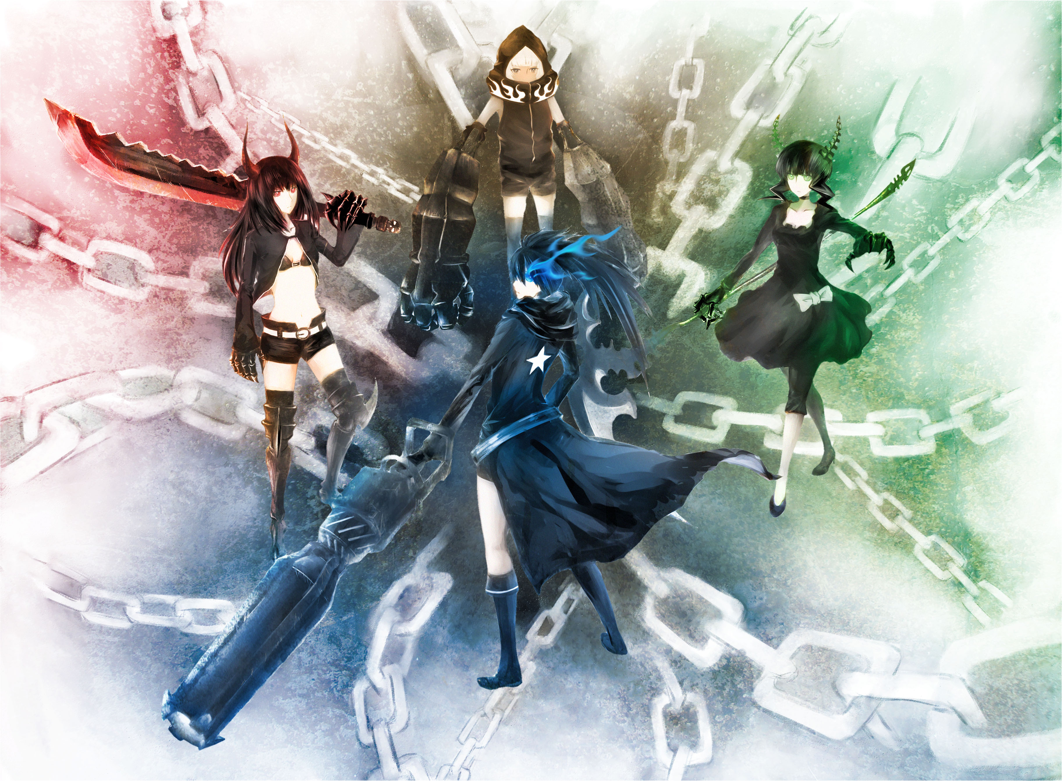 Download Anime Black Rock Shooter Art