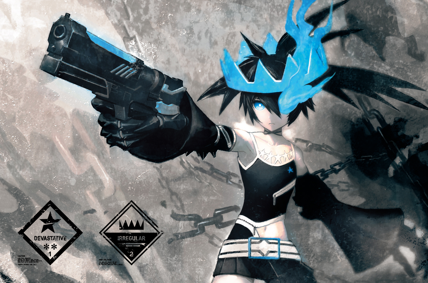 black rock shooter art illustration booklet book download