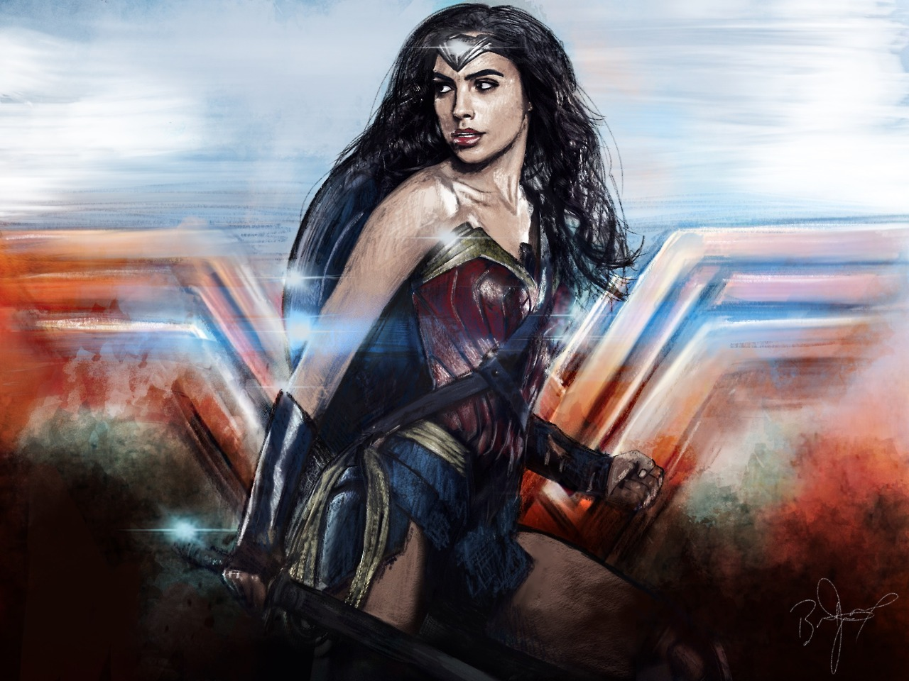 Wonder Woman Art