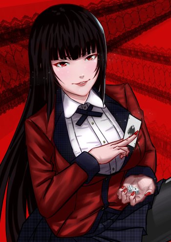 42 Yumeko Jabami Art - Art Abyss