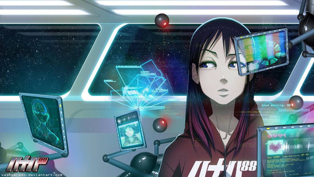 Download 88 (Original Character) Space Anime Original Art