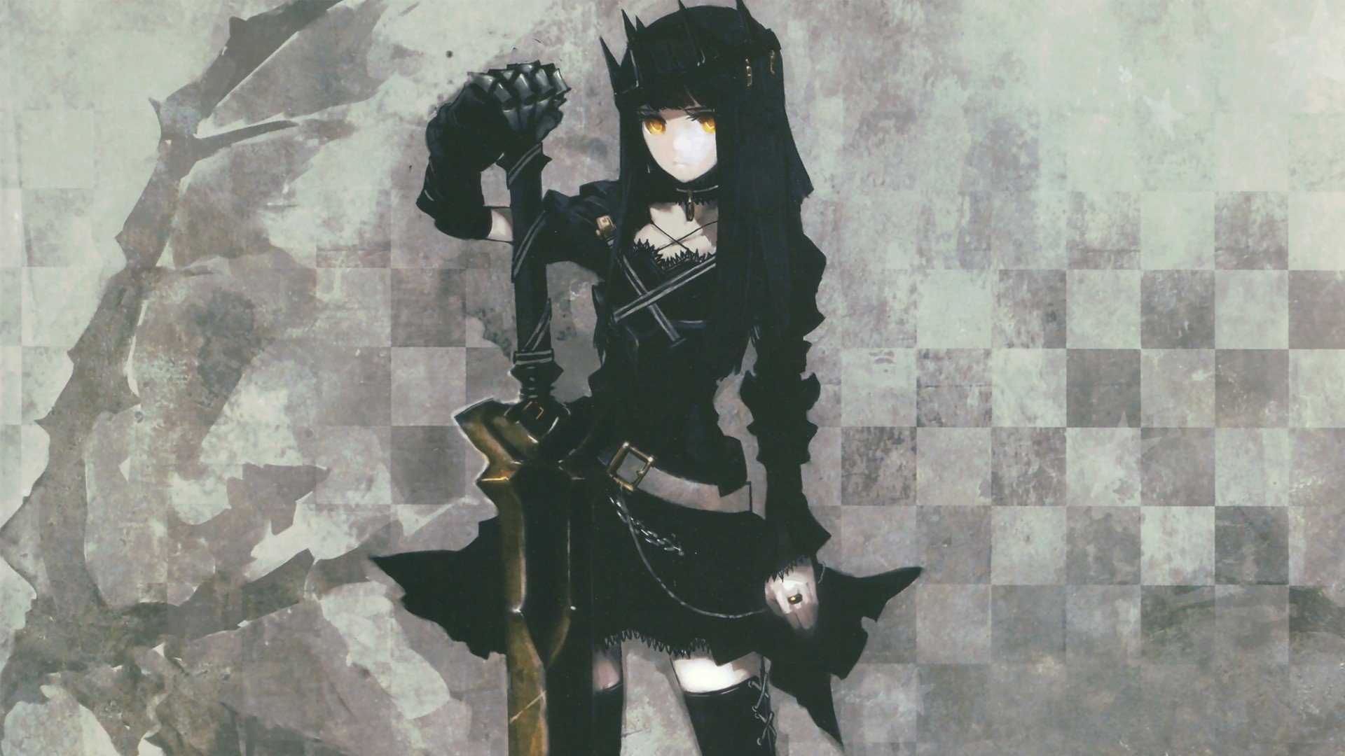 Download Anime Black Rock Shooter Art